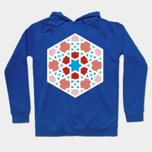 Coral Island Arabic Tiles Hoodie